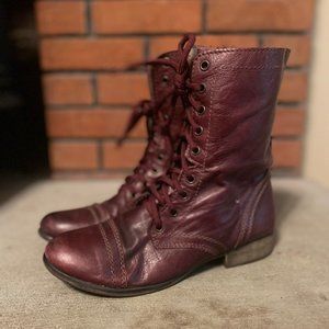 Steve Madden Troopa Boot (Wine)